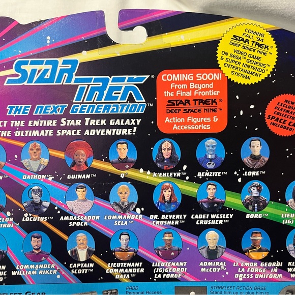 Star Trek The Next Generation JEAN-LUC PICARD Action Figure #6070 - Picture 5 of 7